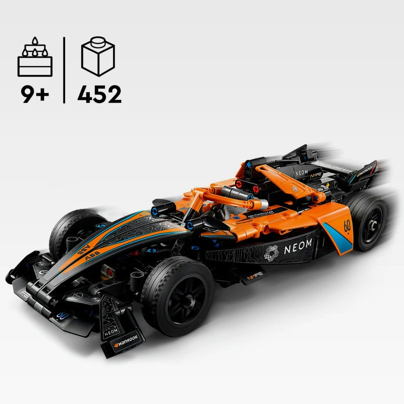 NEOM McLaren Formula E Race Car LEGO Technic