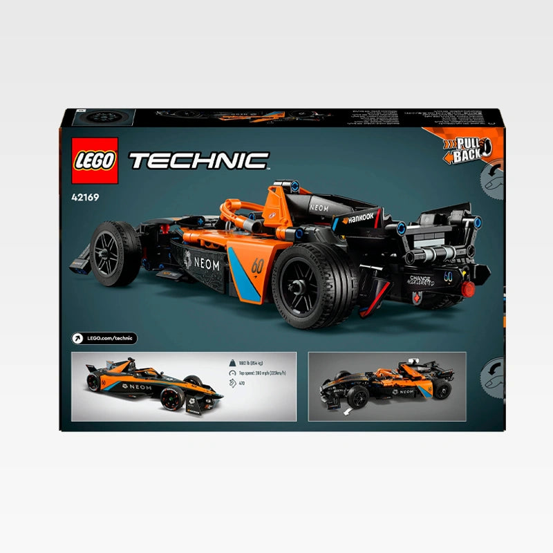 NEOM McLaren Formula E Race Car LEGO Technic