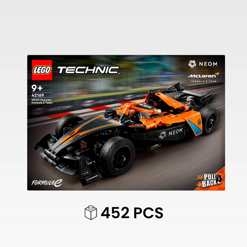 NEOM McLaren Formula E Race Car LEGO Technic
